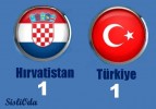 Hırvatistan – 1 Türkiye – 1
